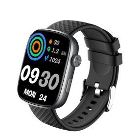 Smart Watch Bluetooth Call &1.95 HD Screen -Heart Rate SpO2 Sleep Monitor, 3ATM Waterproof Fitness Tracker For IoS Android (Option: Black)